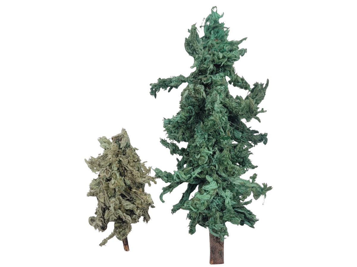 Teal Pine Trees